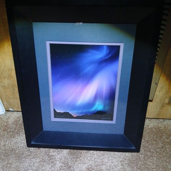 Todd Salat Signed Photography Alaska Auroral Norther Lights "Kaleidoscope" - Picture 1 of 5